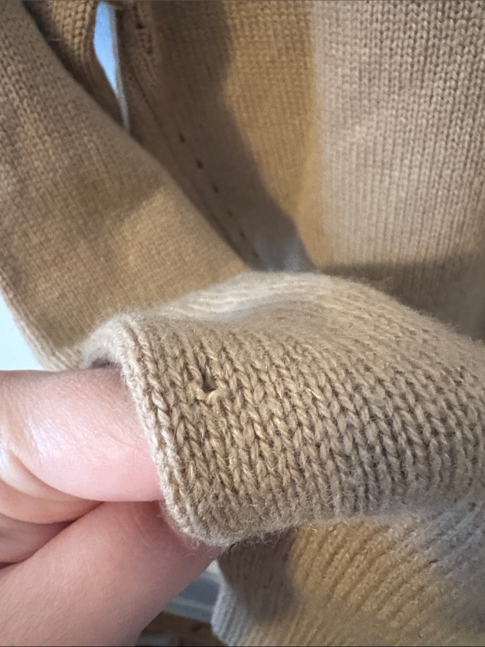 Read description-Burberry Women’s Beige Crewneck Knit Sweater - Picture 11 of 11